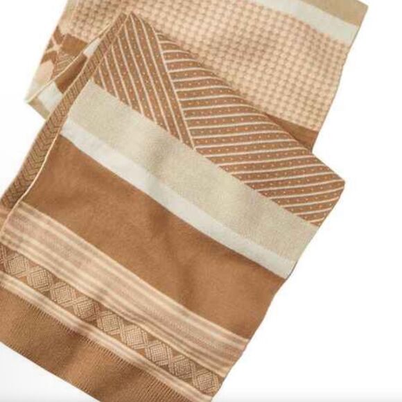 Scandanvian knit scarf neutrals by Duluth trading co. NWT🏷 soft!! - Picture 4 of 11